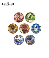 Genshin Impact Iridescent Arataki Rockin' for Life Tour Metal Badge